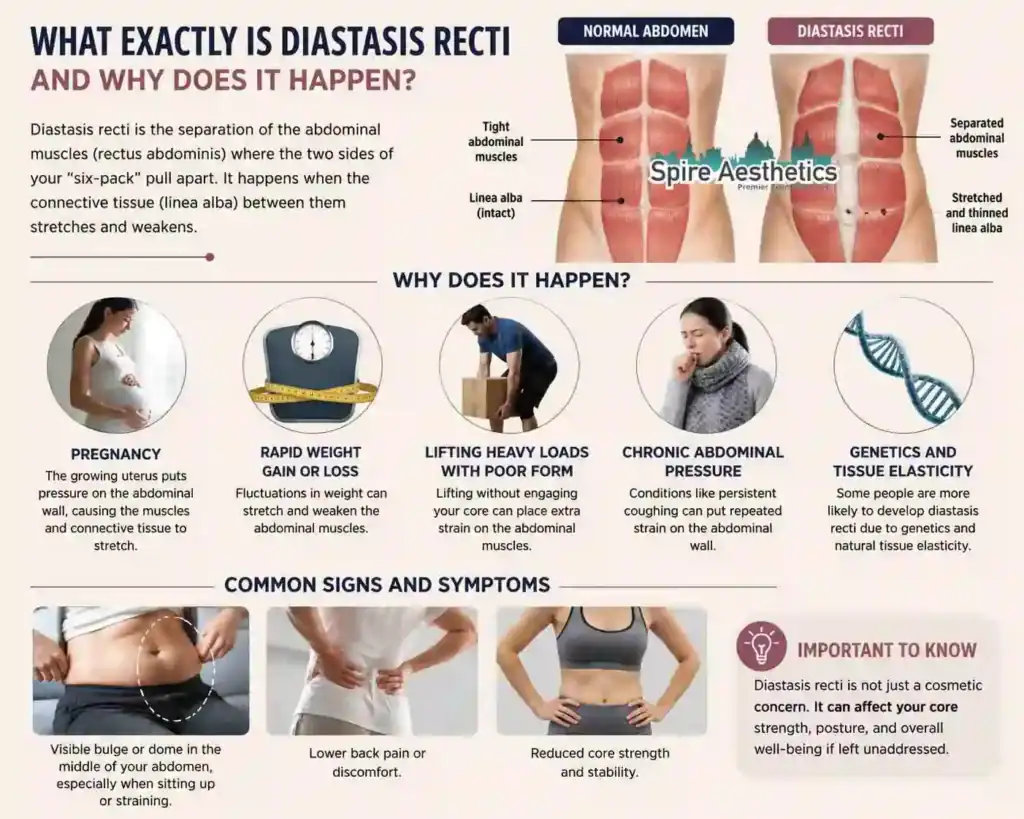 What Exactly Is Diastasis Recti and Why Does It Happen City of London?