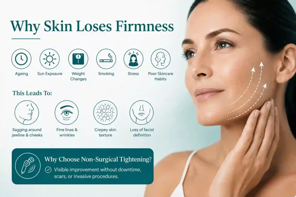 What Makes Skin Lose Firmness and Why Do People Seek Non-Surgical Tightening City of London?