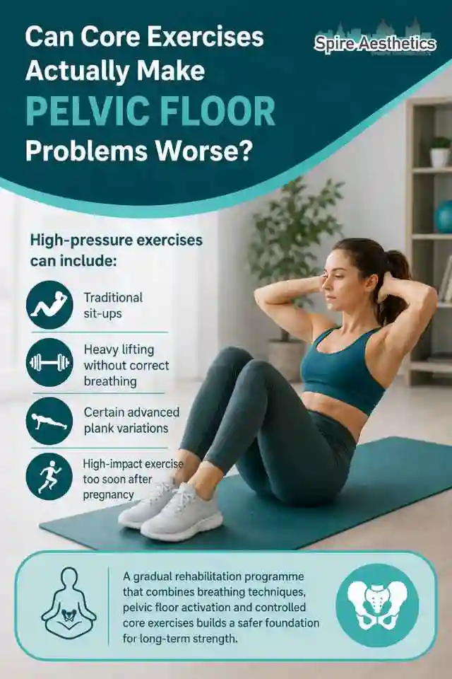 Can Strengthening Your Core Alone Actually Make Pelvic Floor Problems Worse City of London?